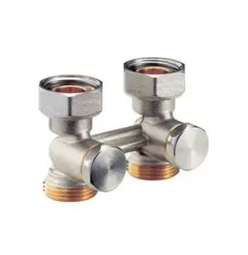 Кран радиаторный прямой Giacomini для нижнего подключения 3/4"х3/4" R387X002