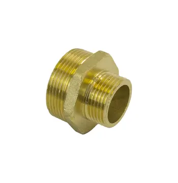 Ниппель Lexline PN10 ЗЗ 1 1/2"x1" К0509
