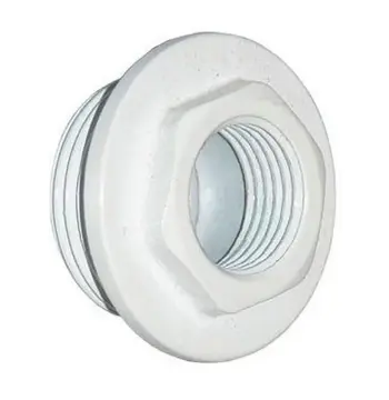Футорка 1" x 1/4" правая (белая)