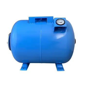 Гидроаккумулятор 50л VOLKS pumpe 10bar гор. (с манометром)