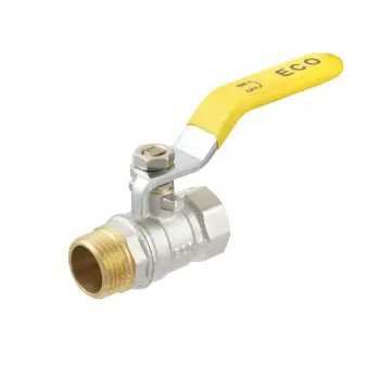 Кран шаровой ЭКО PN20 ЗВ 1/2" EKH-11-Y ручка