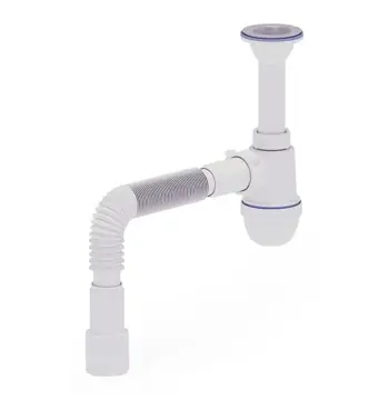Сифон універсальний Ani Plast 1 1/2 "х40 з гнучкою трубою 40х50 З 05 15