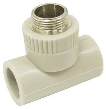 Тройник PPR ЭКО 20мм ЗЗ 1/2"