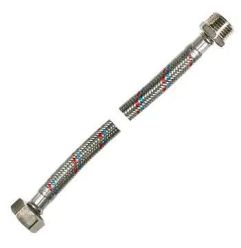 Подводка гибкая для воды 1/2"х1/2"нв 3,0м HLV Flex лат