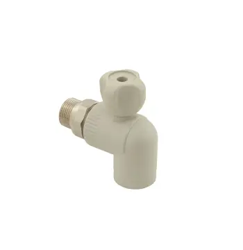 Кран радиаторный угловой PPR ASG PN20 ЗЗ 25мм 3/4" 1418252182