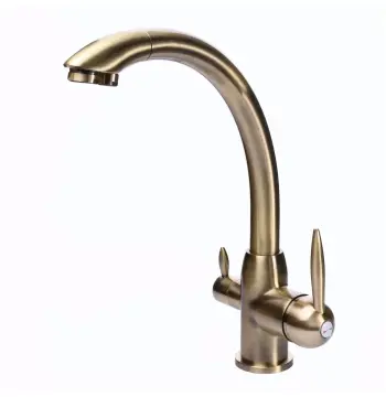 Смеситель для кухни под осмос Globus Lux LAZER GLLR-0777-9-BRONZE