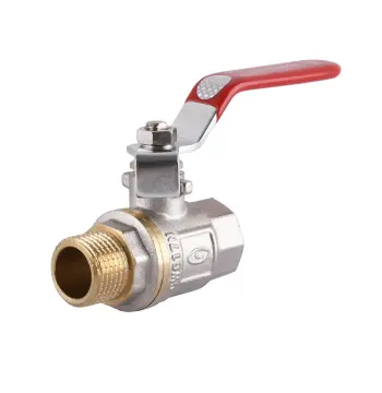 Кран шаровый прямой SOLOMON 1/2″ НВ КР PN40 B1002