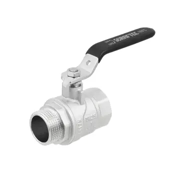 Кран шаровой Raftec BLACK PN40 ЗВ 1" ручка DRH31
