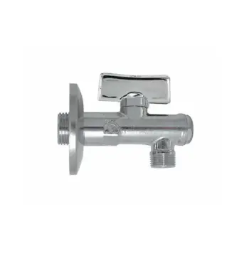 Кран приладовий кульовий кутовий з фільтром Bugatti 1/2 "x1/2" арт.871