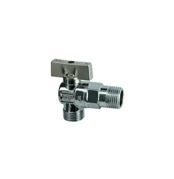 Кран шаровой угловой Bugatti ЗЗ 1/2"x1/2" арт.881