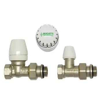 Комплект термостатичний прямий Bugatti 1/2 " арт.KIT CALIPSO