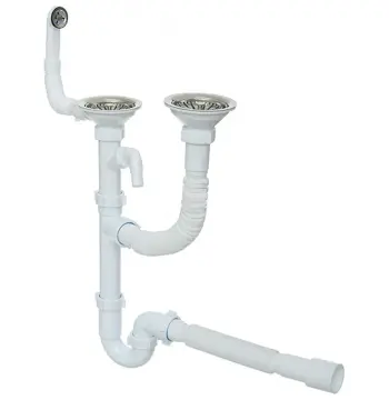 Сифон для мийки Ani Plast D6115SEU