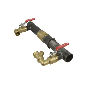 Байпас латунный в сборе ЭКО 1 1/2" клапан короткий