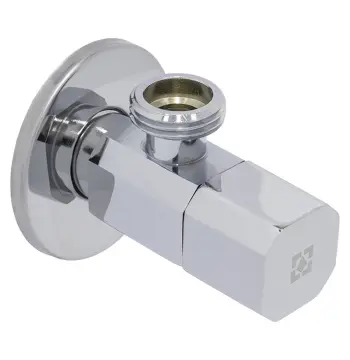 Угловой кран с керамическим запорным элементом Raftec PN10 ЗЗ 1/2"x1/2" VKE7712