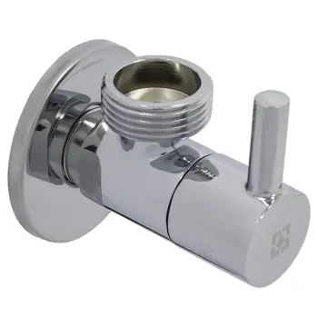 Угловой кран с керамическим запорным элементом Raftec PN10 ЗЗ 1/2"x3/4" VKE7701