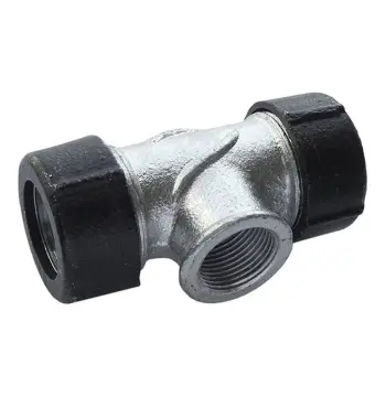 GEBO QUICK QT зажимной тройник с резьбой DN25 31.4-34.2мм x1" x31.4-34.2мм
