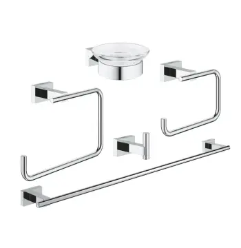 Набір аксесуарів 5 в 1 Grohe Essentials Cube New (40758001)