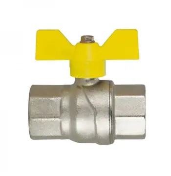 Кран шаровой ЭКО PN20 ВВ 1/2" EKB-01-Y бабочка