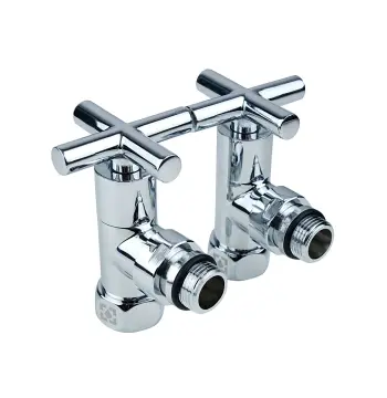 Кран вентильний кутовий Raftec PN10 ЗВ 1/2"x3/4" RV-3034