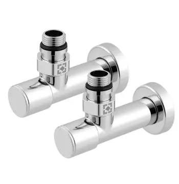 Кран вентильный угловой Raftec PN10 ЗР 1/2"x1/2" RV-4012