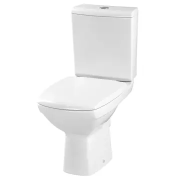 Унитаз-компакт Cersanit CARINA 011 CCKZ1012973103 горизонтальный/нижний/дюропласт/микролифт