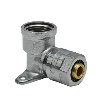 Коліно Raftec ВВ 16x1/2" UVL-1601 з вушками