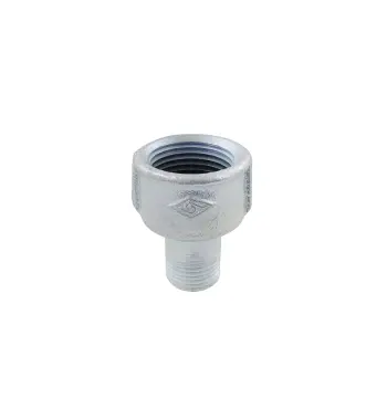 Переходник оцинкованный Gebo DN40хDN32 1 1/2"Вх1 1/4"С
