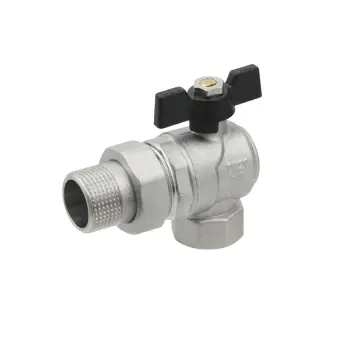 Кран шаровой Raftec BLACK DN20 ВН 3/4"бабочка DRBS2-U