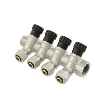 Колектор Raftec 1"х1/2" 4-ий KK03014