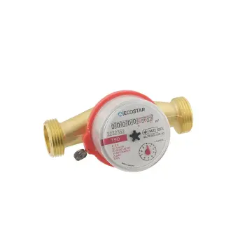 Счетчик горячей воды ECOSTAR DN20 3/4" L110 E-C 4.0 без штуцеров