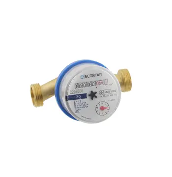 Счетчик холодной воды ECOSTAR DN15 1/2" L110 E-C 2,5 со штуцерами