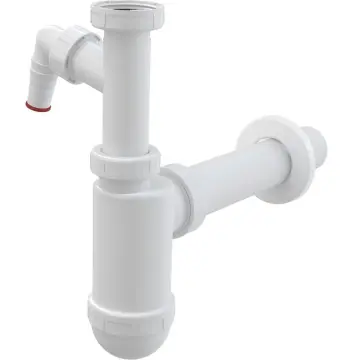 Сифон для умивальника 5/4" ф40 мм AlcaPlast A43Р