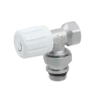 Кран радиаторный угловой Вентальный Polmark 1/2" подача PRAM01