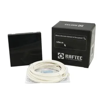 Цифровий терморегулятор для теплої підлоги Raftec WiFI (BLACK) R607B