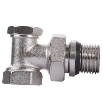 Кран радиаторный угловой ECO Technology ECO5007 (ECO5107) 1/2 ″под ключ с уплотнителем