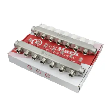 Коллектор Polmark 1"x3/4" 7 выходов с расходомерами PSMF107