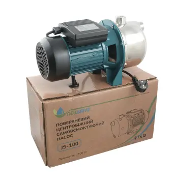 Поверхностный насос New Wawe JS100 1.1 кВт - Q max 50л/мин H max 45м. кабель 1,1м