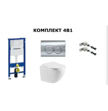 Комплект унітаз VENTA SOLI+ Інст.458.103.00.1Geberit+Клав.DELTA20 115.127.21.1Geberit+Компл.111.815