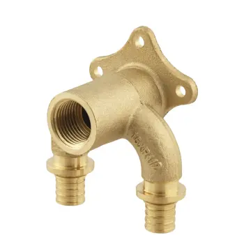 Коліно настінне прохідне Raftec PUSH ВВ 16х1/2’’х16 тип-U UPVV160116
