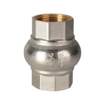 Клапан зворотній ASG+ 1/2" 6554302 нікель