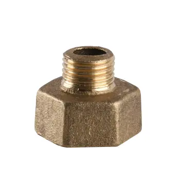 Переходник редукционный 1/2″х1/4″ВН латунный 639Б