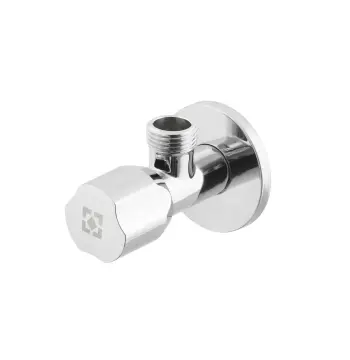 Кран приборный угловой Raftec Silver ABS handle 1/2" VMI0101