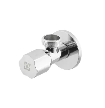 Кран приладовий кутовий Raftec Silver ABS handle mini 1/2"x3/4" VMI0102