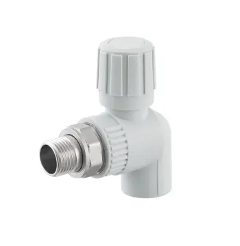 Кран радиаторный угловой PPR Raftec20х1/2" RARV2001