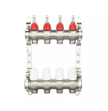 Колектор ASG 1"х3/4" 5 -контурів + витратоміри