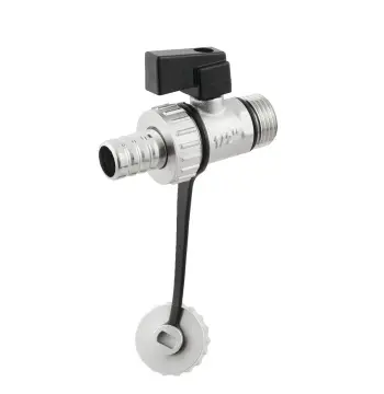 Кран дренажный спускной Raftec 1/2"х10 RKKDW01