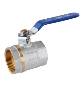 Кран кульовий VALVES 1 1/2" ВВ (синя ручка)