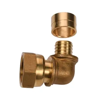 Колено натяжное с накидной гайкой ISOLTUBEX 20x3/4″ СTMCC2034