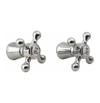 Ручки для смесителя EUROPRODUCT AC0525 латунные хромированные без кран-букс (AC0525)