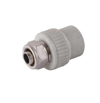 Муфта наружная резьба Kalde PPR под ключ ф20х1/2 * 16 для PE-X(наружная) 12093